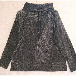 Kirkland Signature Women's Black  Size XXL Drawstring  Longsleeves Pullover